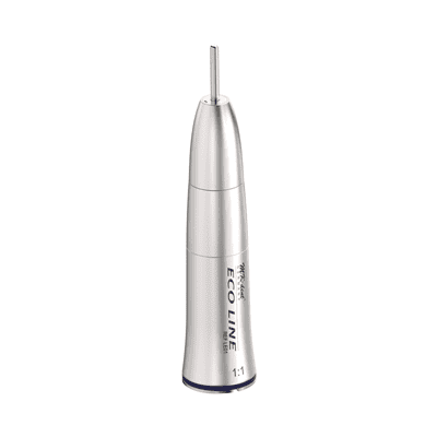 LE01 MK-DENT "ECO LINE" STRAIGHT HANDPIECE 1:1 TRANSMISSION, INTERNAL WATER 40,000, FOR INTRAMATIC MOTOR